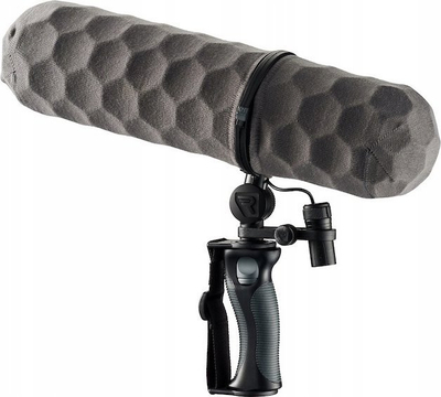 Kit kundra erës Rycote Nano-Shield NS4-DB, për mikrofon shotgun, gri