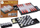 Set loje 3 në 1 Game Set, shah dama backgammon, magnetik, 25 x 23.5 cm