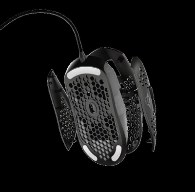 Mouse lojërash Trust GXT 960 Graphin, 1000 Hz, RGB, i zi