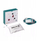 Set kujtimesh Hello Baby Handprint and Footprint Kit, argjilë për shenjë dore dhe këmbe, i bardhë