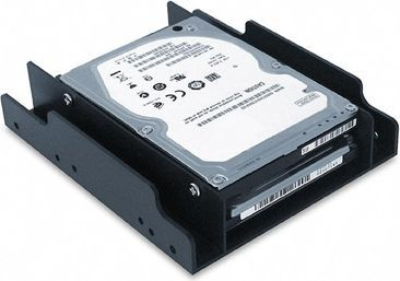 Përshtatës disqesh LC-Power, 3.5", i zi