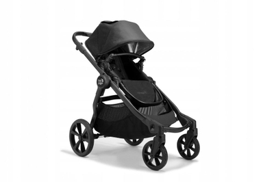 Колица BABY JOGGER City Select 2 Tencel, модуларни, со рамка, црни Lunar Black