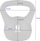 Peshë kettlebell Funfit Kettle Stand, 6 kg, gri