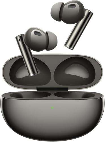 Kufje pa tel Realme Buds Air 6 Pro, ANC 50dB, IP55, gri e errët