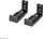 Mbajtëse muri për altoparlantë Neomounts AWL29-550BL1, kapacitet 15 kg, set 2 copë, të zeza