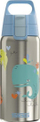 Shishe termike për kalamaj Sigg Shield Therm One Whale Friend, 500 ml, çelik inoksi, shumëngjyrëshe