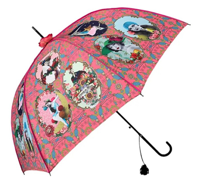 Çadër Blooming Brollies DDRW, rozë/shumëngjyrëshe