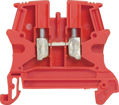 Klemmë hekurudhore Legrand VIKING 037131, 2 përçues, 4mm², e kuqe