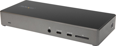 Dock stacion StarTech USB C, Triple 4K, 100W Power Delivery, i zi