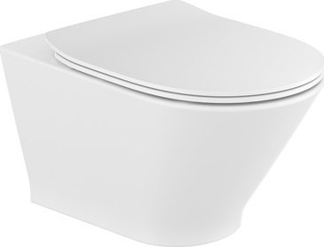 WC e varur në mur Roca LEGACY, 355x540 mm, me kapak, e bardhë