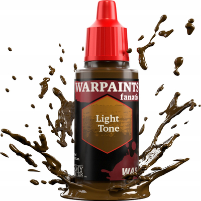 Bojë akrilike The Army Painter Warpaints Fanatic Wash Light Tone, 18ml, për miniatura