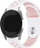 Rrip ore Beline Strap Watch, 22mm, silikon sport, bardhë rozë