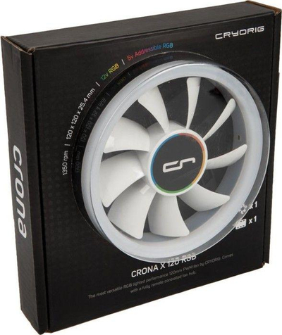 Ладилник Cryorig Crona X 120 ARGB, 120 мм