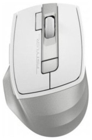 Maus wireless A4Tech FB45CS Air2 FStyler, me Bluetooth dhe 2.4GHz, i qetë, i bardhë