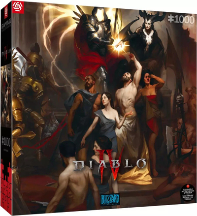 Puzzle Good Loot Diablo IV Birth of Nephalem, 1000 pjesë, për të rritur, shumëngjyrësh