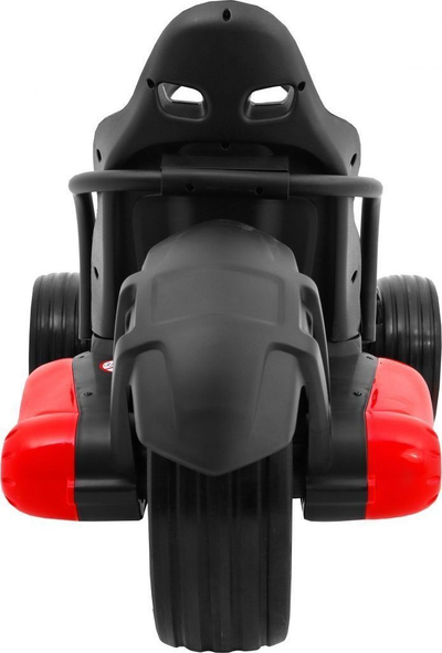Go-kart elektrik Ramiz XR-1, për fëmijë, timon i rregullueshëm, i kuq
