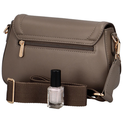 Çantë David Jones për gra tip crossbody në ngjyrë gri