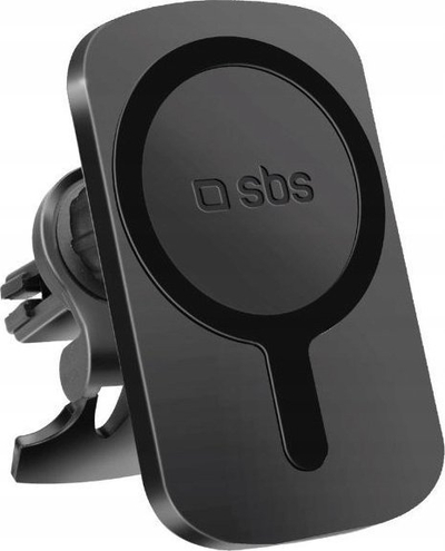 Mbajtëse telefoni për makinë SBS Inductive MagSafe Air Vent Mount TESUPWIR15WMS, 15W, karikim wireless, e zezë