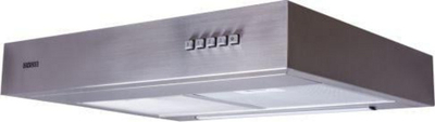 Aspirator VDB, Fat 60, 65 dB, 348 m3 / h, 60 cm, i argjendtë