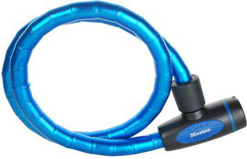 Kabllo sigurie biçiklete MasterLock QUANTUM 8228, blu