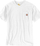 Bluzë Carhartt Relaxed Fit Heavyweight, pambuk, me xhep, e bardhë, XS