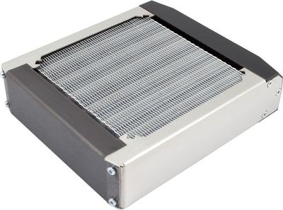 Radiator uji Aqua Computer airplex radical 2 120mm, për kompjuter, i zi