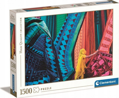 Puzzle Clementoni Fluttering Tissues, 1500 copa, 59.2 x 84.3 cm, shumëngjyrësh