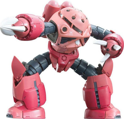 Model kit Bandai RG Gundam MSM-07S Z'Gok Char Custom, 1:144, plastik, i kuq
