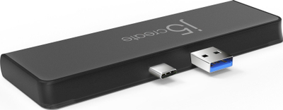 Dok lidhës J5create JCD324B N Ultradrive, 7 me 1, HDMI 4K, i zi