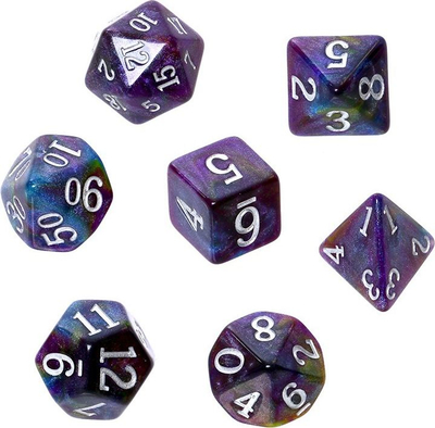 Set zaresh Rebel RPG, 7 copë