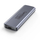 Kuti eksternale për SSD UNITEK S1241B01, M.2 NVMe, USB C 10Gbps, gri