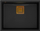 Lavaman kuzhine Quadron DAVID 50 GraniteQ, montim nën banak, pure carbon copper