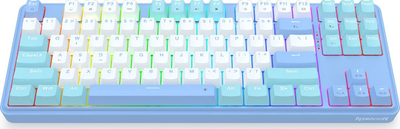 Tastierë mekanike Redragon K707 TKL, 87 taste, RGB, me kabllo, e zezë