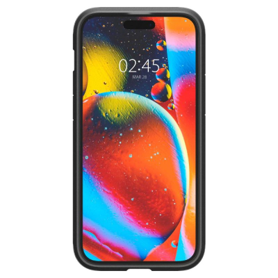 Mbulesë telefoni Spigen Tough Armor MagFit për iPhone 15, me magnet MagSafe, me stendë, e zezë