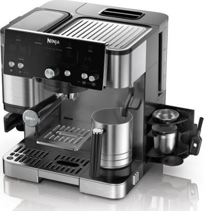 Апарати за кафе Ninja Luxe Café Essential Series ES501EU, 1.25L, 1000W, сива