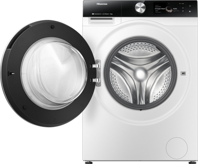 Lavatriçe Hisense WF7S1247BW, 12 kg, 1400 xhiro, klasa A, e bardhë