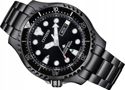 Часовник Citizen Promaster Marine NY0145-86EE, автоматски, не'рѓосувачки челик, црн