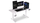 Tavolinë gaming Endorfy Atlas L Electric, elektrike, 150×78 cm, e bardhë