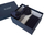 Set kravatë dhe papion N.Ties BMKM002, kaltër / kuq / bardhë