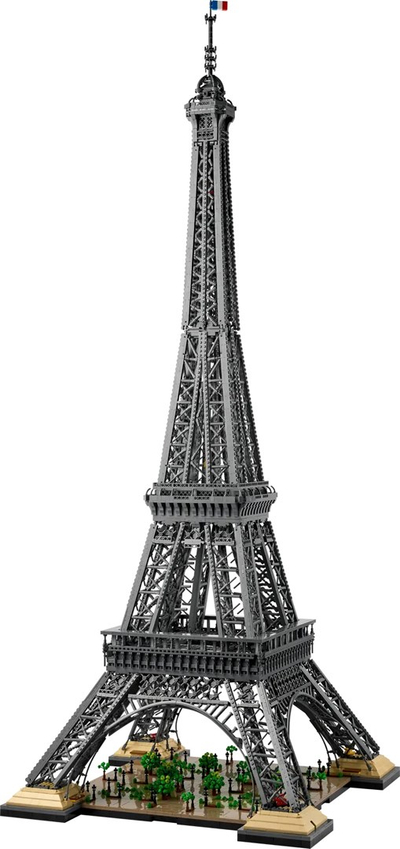 Set LEGO Icons Eiffel Tower 10307, 10001 pjesë, për të rritur, shumëngjyrësh