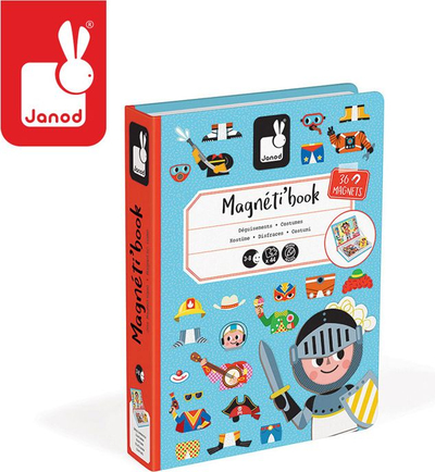 Janod Magnetibook enigmë magnetike Kostume Djali
