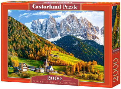 Puzzle Castorland Kisha e Shën Magdalenës, 2000 copë