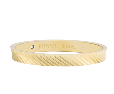 Unazë për femra Fossil Harlow JF04756710, e artë