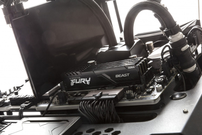 Memorie RAM Kingston FURY Beast, 16GB DDR4 2666MHz, CL16, e zezë