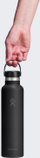 Shishe uji Hydro Flask Standard Mouth 24oz, inoks, izolim termik, e zezë