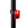 Dritë pas çikletës Dunlop LED, karikim USB‑C, me stop, e zezë me të kuqe