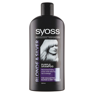 Shampo për flokë bionde Syoss Purple 500 ml