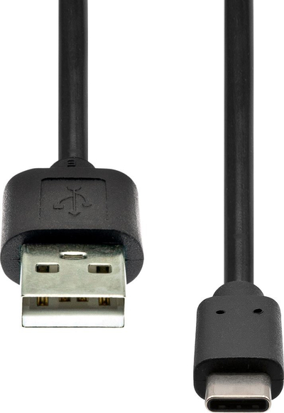 Kabllo USB ProXtend USB C me USB A 2.0, 3m, e zezë