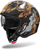 Helmetë moto Airoh J110 Oni Jet, ASN, për Bluetooth, e zezë me të artë, M