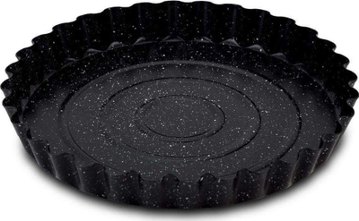 Tavë tarti NAVA Nature, granit, 28cm, e zezë